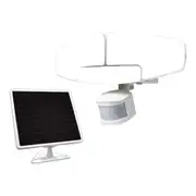 Sunforce Solar Security Light Outdoor Motion Sensor Wall Flood Lights 2000 Lumen