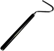 Snake Stick, Stainless Steel Snake Catcher Tool, Reptile Hook Length 6.30-26.78in Maintain Safer Distance for Catching Controlling Moving