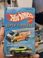 Hot Wheels "Blackwall Heavy Chevy" Super Chromes #42 Vintage Die-Cast