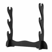 3 Tier Sword Holder Stand Assembly Rack For Samurai Sword Wakizashi Katana Tanto