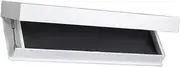 STARTIST Concealed Wall Shelf Home Decoration Creative Wood Space Saving Wall Mounted Drawer Cabinet Rack for Bedroom Bathroom Kitchen, White
