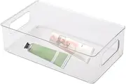 Acrylic Cosmetic Organizer - Stackable Acrylic Vanity Drawer Organizer Trays - Large Capacity Transparent Desktop Dormitory Drawer For Beauty Supplies