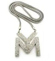 YOUNG MONEY PIECE & 30" FRANCO CHAIN.