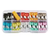 120pcs Assorted Car Fuses Auto Truck SUV Standard Blade Fuse Kits Set 2A-35A