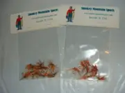 Fly Fishing Dry Flies - Wing Olive Dry Fly -Size 10 - 2 packages, 10 per package