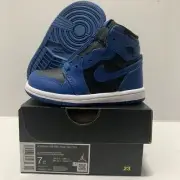 Jordan 1 High OG Dark Marina Blue Toddler Size 7c AQ2665-404 Air Jordan Retro