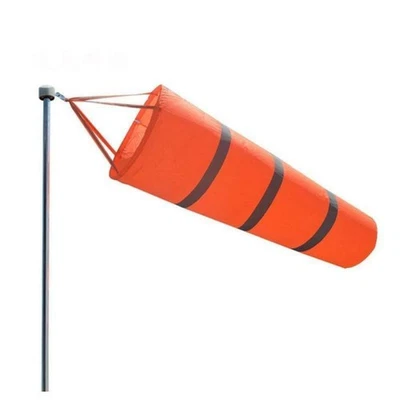 New Hot Fashion Long Outdoor Reflective Belts Grommet Windsock Airport Wind SOCK