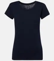 [Velvet] Velvet Odelia cotton T-shirt AU 16 blue