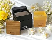 Max Levi Premium Creamy Vanilla Candle 400g - 60 Hours