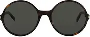 Saint Laurent SL 450 SHINY DARK HAVANA (002) - 58mm, Shiny Dark Havana (002)