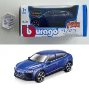 BBURAGO 1/43 - Lamborghini Urus (Blue - Street Fire - Boxed) E04g