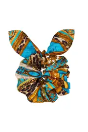SCRUNCHIE WITH HARDWEAR DRIPPING IN DECADENCE