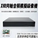 AHD高清XVR4通道8通道迷你MINI錄像機500萬5MP-N同軸音頻網路監視器混合多合一錄影主機手機遠程監控DVR