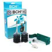Premium Pigment Ink Refill Kit for HP 15 40 45 Black Ink Cartridge 51640A H1045B