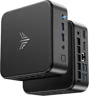 KAMRUI E3B Mini PC, AMD Ryzen 5 7430U (6C/12T, Up to 4.3GHz), 16GB DDR4 512GB M.2 SSD Mini Computers, Micro pc, Gigabit Ethernet/4K UHD/WiFi 6/BT5.2/VESA/Home/Business Mini Desktop Computer