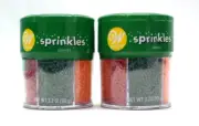 Wilton Bright 6 Cell Jimmies Sprinkles 3.2oz Pack of Two