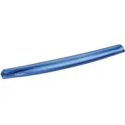Fellowes Crystal Keyboard Gel Wrist Rest Blue