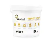 2400F High Temp Refractory Cement Mortar 5 Lb Heat Resistant Fireplace Kiln