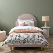 Imogen Single Bed - Dusty Pink