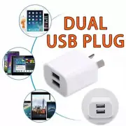 Universal Travel 5V 2A Dual USB AC Wall Home Charger Power Adapter AU Plug Phone