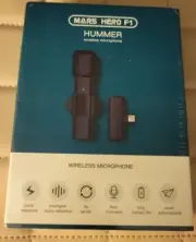 [SEALED] Mars Hero F1 Hummer Wireless Microphone - Black & White