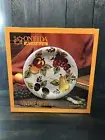 10" ONEIDA Kitchen Vtg Fruit Dinner Plates ~ 6 Hand Painted ~ NEW ~ Beautiful