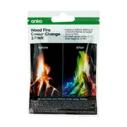 3 Pack Wood Fire Colour Change