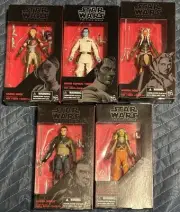 Star Wars Black Series Rebels 6” Action Figure Lot New Not Mint Read