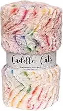 Shannon Fabrics Minky Luxe Prism Vibrant Cuddle Cuts 1 2-Yard Cut