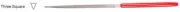 Eze-lap Three Square, Fine Grit Individual Diamond Needle File (600) Ref: 603F