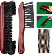 Adhafera Pool Table Brush for Felt, Billiard Brush Set with Soft Nylon Bristles, Durable Pool Table Accessories for Game Rooms, Home & Bar