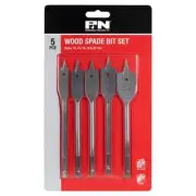 P&N by Sutton 5 Piece Spade Bit Set 12mm 16mm 18mm 20mm 25mm for Wood Timber