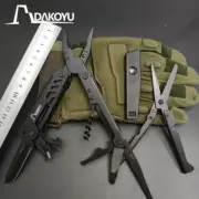 EDC 18 in 1 Folding Multi-Functional Combination Tool Pliers Folding Scissors
