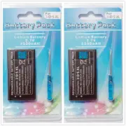 2X Rechargeable Battery SPR-003 for Nintendo 3DS XL& LL Systems+Screwdriver new