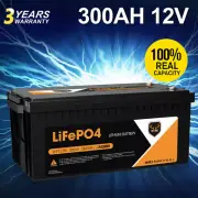 MOBI 300AH LiFePO4 Lithium Iron Phosphate 12V Deep Cycle Battery
