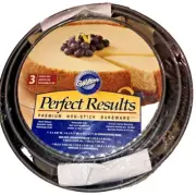 WILTON Perfect Results Springform Baking Pans 3/Pkg Round 8", 9" & 10" NIP
