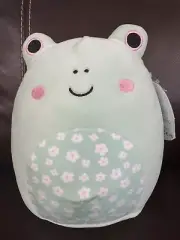 Squishmallow 8” Fritz The Frog FLORAL BELLY EASTER PLUSH NEW