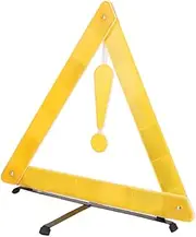 Hohopeti Car Emergency High-speed Accident Barrier Parking Warning Sign Inspection Use Reflective Triangle Warning Sign Material