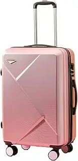 [IRYZE] Lightweight Suitcase Carry On Suitcase Sets With Spinner Wheels Portable Lightweight ABS Luggages For Travel Carry on Luggage, C, 24in