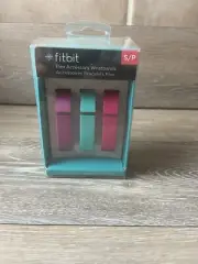 NIB Fitbit Flex Accessory Wristbands Size S/P 3 Vibrant Colors