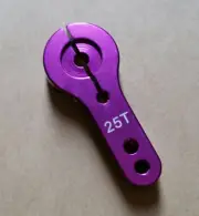 1/10 1/8 RC Futaba Savox Quality 25T Alloy RC Servo Arm Horn Purple