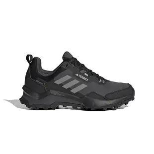 【adidas 愛迪達】TERREX AX4 GTX W 女款 GORE-TEX 多功能 防水登山越野鞋 綠黑白(IE2576)