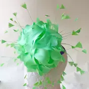 Dyed Goose Craft Feathers Flower Embellished for Millinery Fascinators