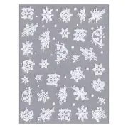 Nail Stickers for Christmas Snowflake Nail Stickers Nail Sticker Christmas