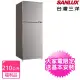 【SANLUX 台灣三洋】210公升一級能效變頻雙門冰箱福利品(SR-C210BV1A)