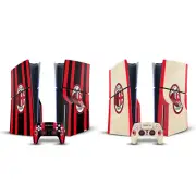 OFFICIAL AC MILAN 2021/22 CREST KIT VINYL SKIN FOR PS5 SLIM DISC EDITION BUNDLE