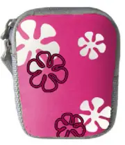 Haldex LM751PK Compact Pink Neoprene Pouch with Graphic