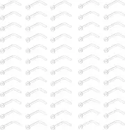 [Kakonia] 120Pcs 20G Clear Nose Rings for Work Bioflex Nose Retainer Acrylic Nose Studs 2mm Flat Top Nose Piercing with Box Bond/L Shape Nose Studs