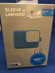 GoPro Sleeve + Lanyard for HERO 7 Black & HERO6 & HERO5 & HERO ACSST-003 (Blue)