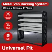 Van shelving van racking with accessories tool storage solutions. from $525-$605